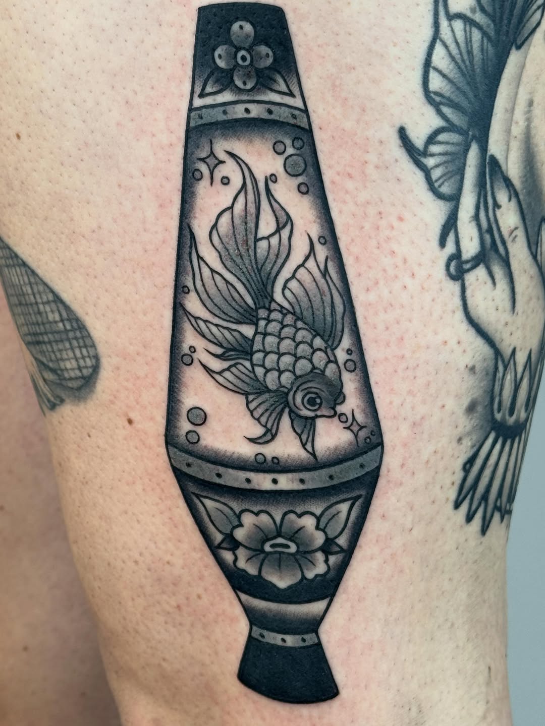 Tattoo by @dieslowtattoo โ american_traditional, black_and_grey