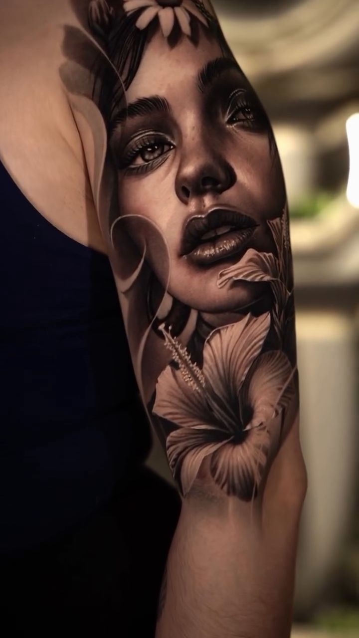 Tattoo by @_garart_ — black_and_grey, realism