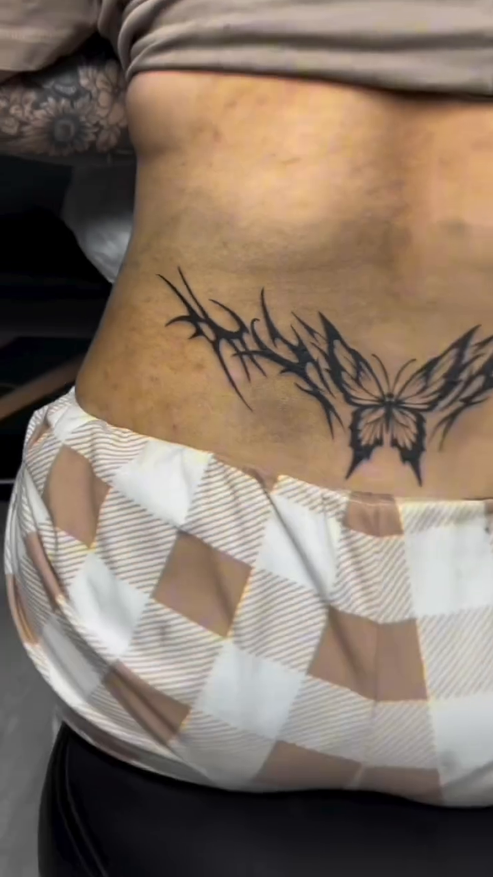 Tattoo by @kerostene — fine_line, blackwork