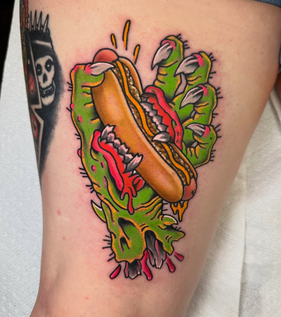 Tattoo by @justintattoosnc โ american_traditional, new_school