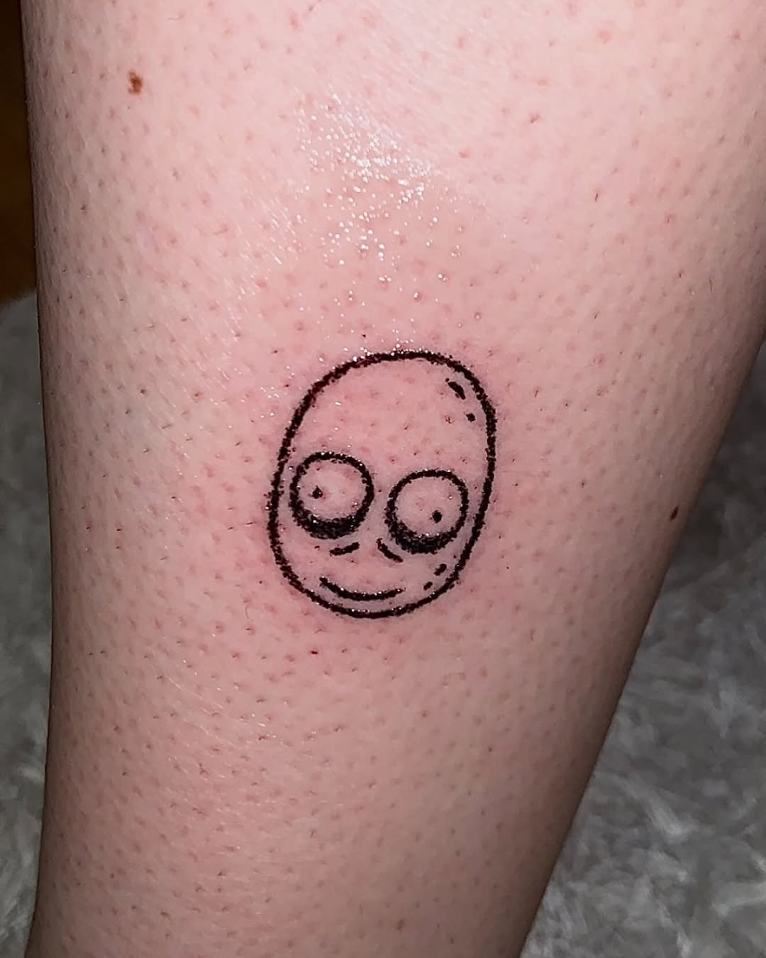 Tattoo by @scottmakesart — illustrative, sketch