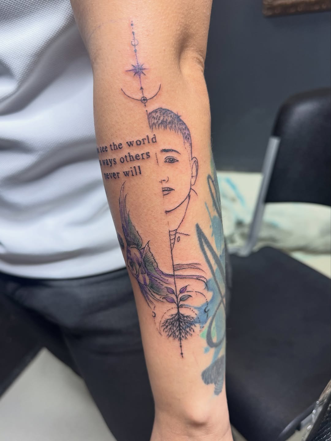 Tattoo by @tattoos_byjoseph — fine_line, lettering_script