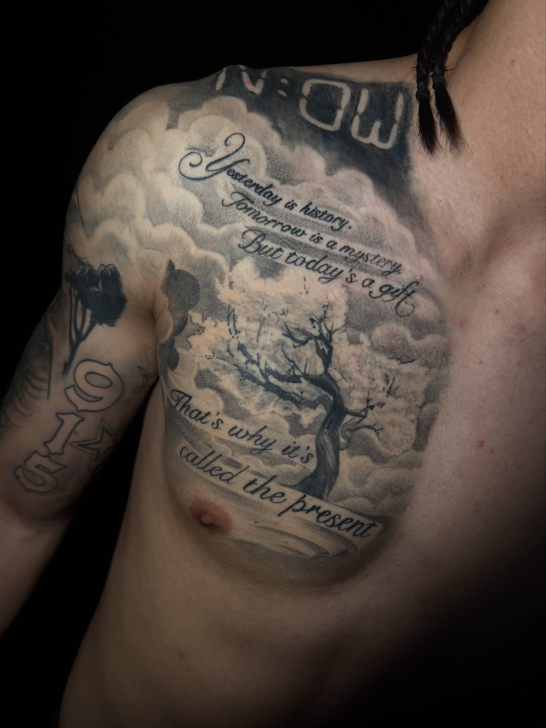 Tattoo by @tattoos_byjoseph — black_and_grey, lettering_script