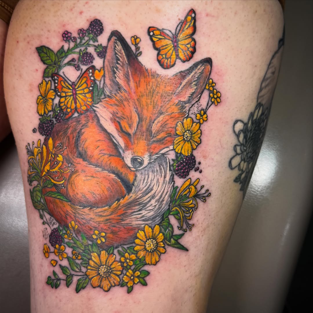Tattoo by @deirdreaikin — realism, illustrative