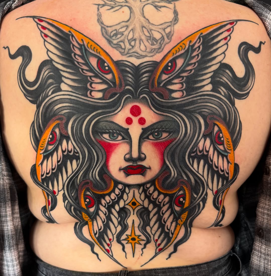 Tattoo by @nicholastidler_tattoos — neo_traditional, black_and_grey