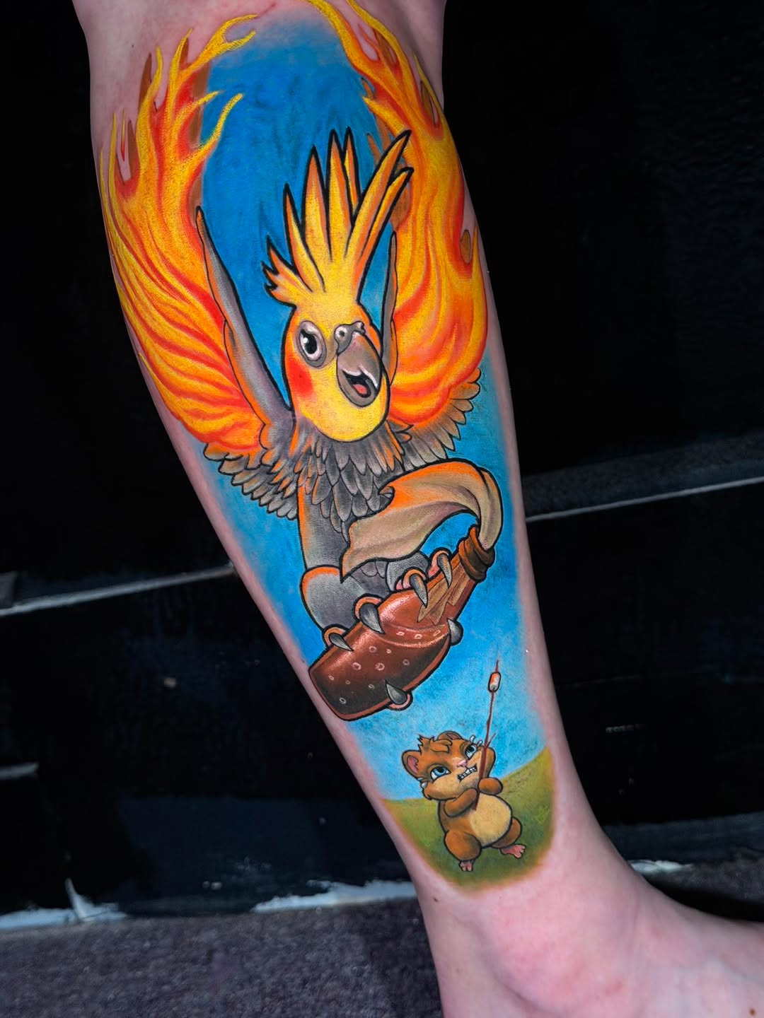 Tattoo by @vendoink — new_school