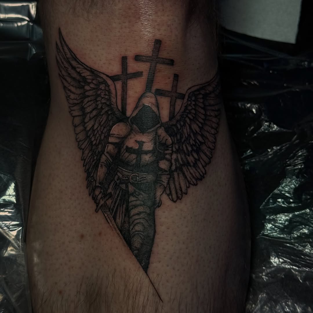 Tattoo by @stabsbysam โ blackwork