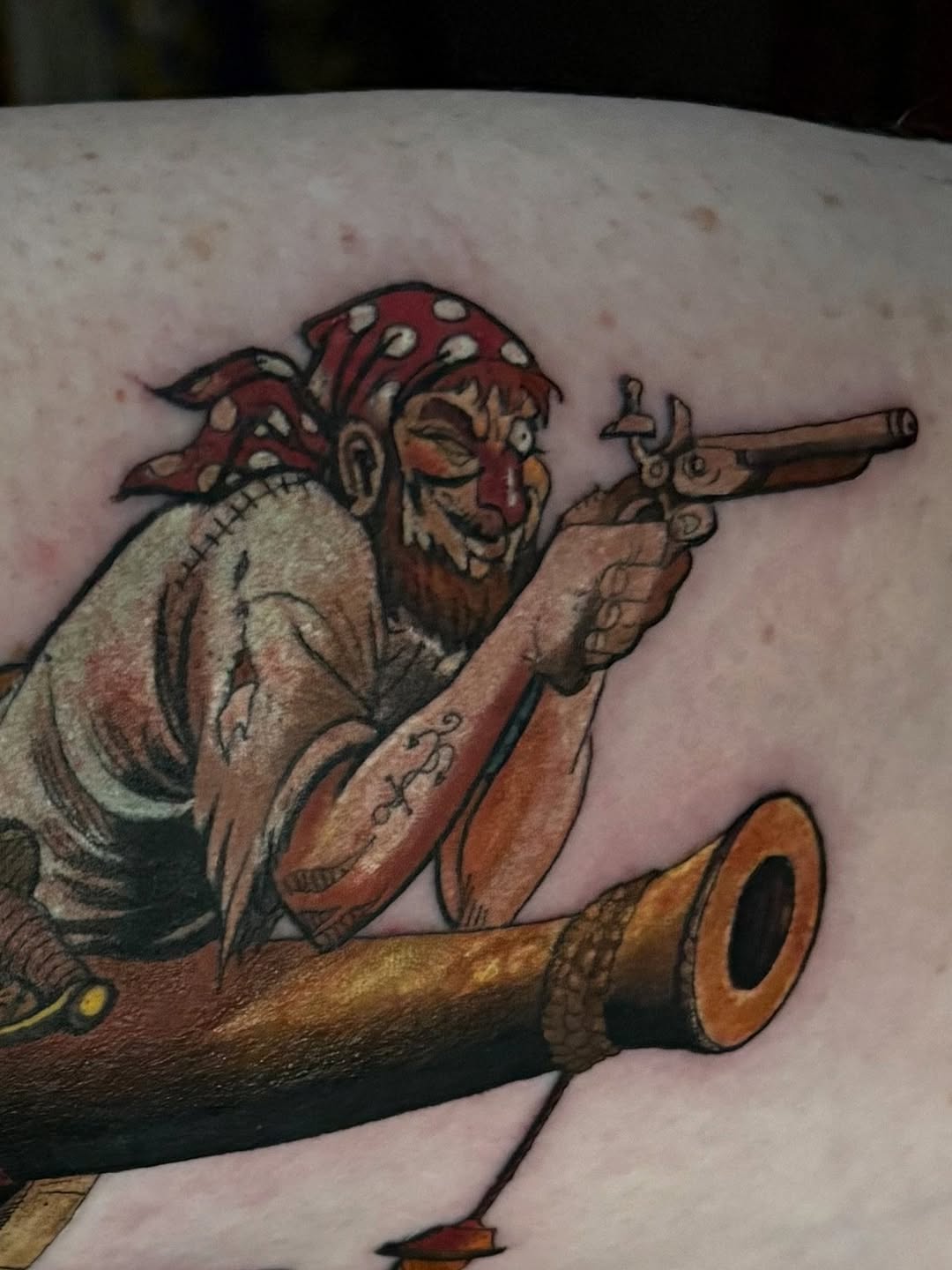 Tattoo by @mistylockettattoo — new_school, trash_polka
