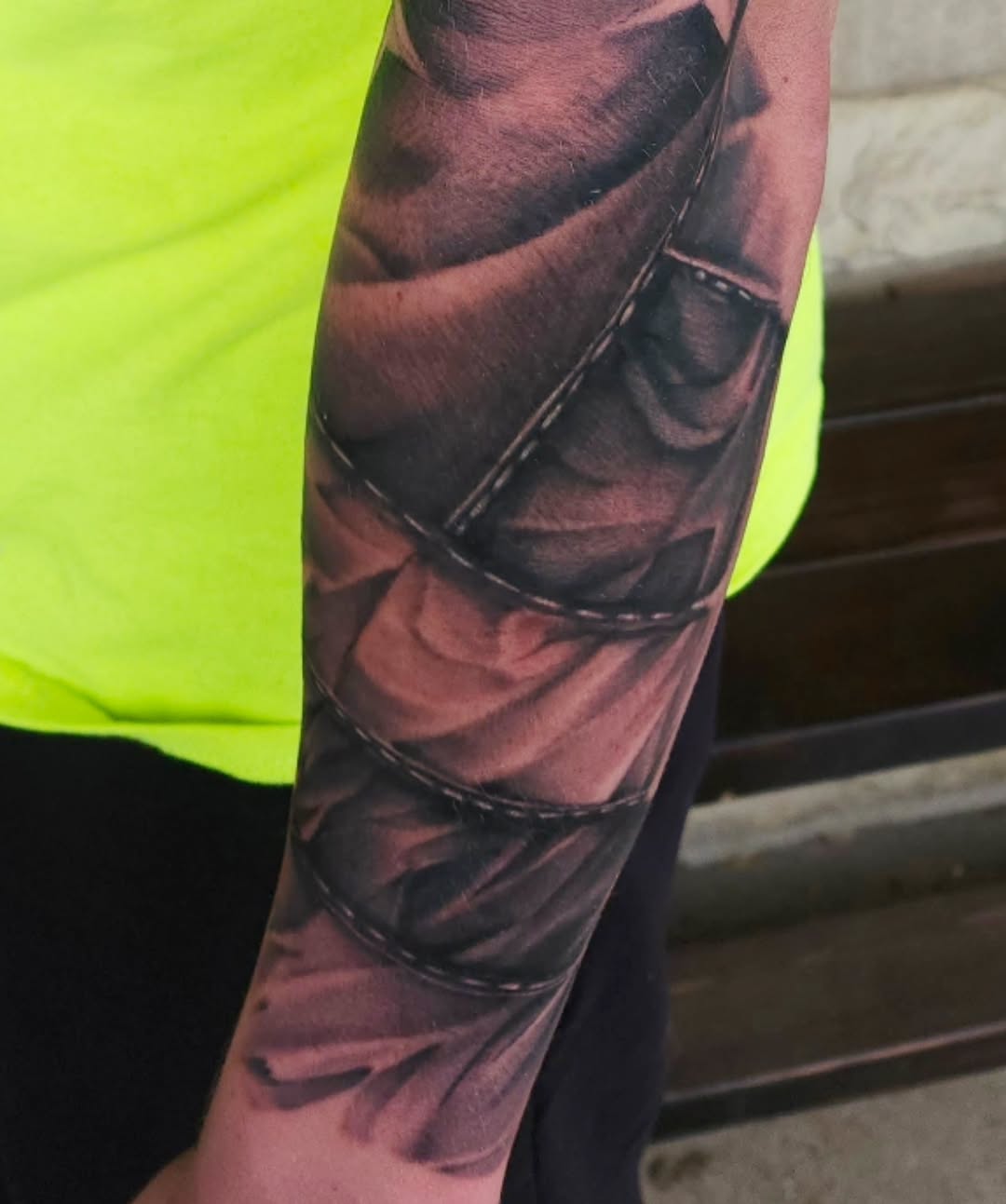 Tattoo by @tattoosbyski — realism, black_and_grey