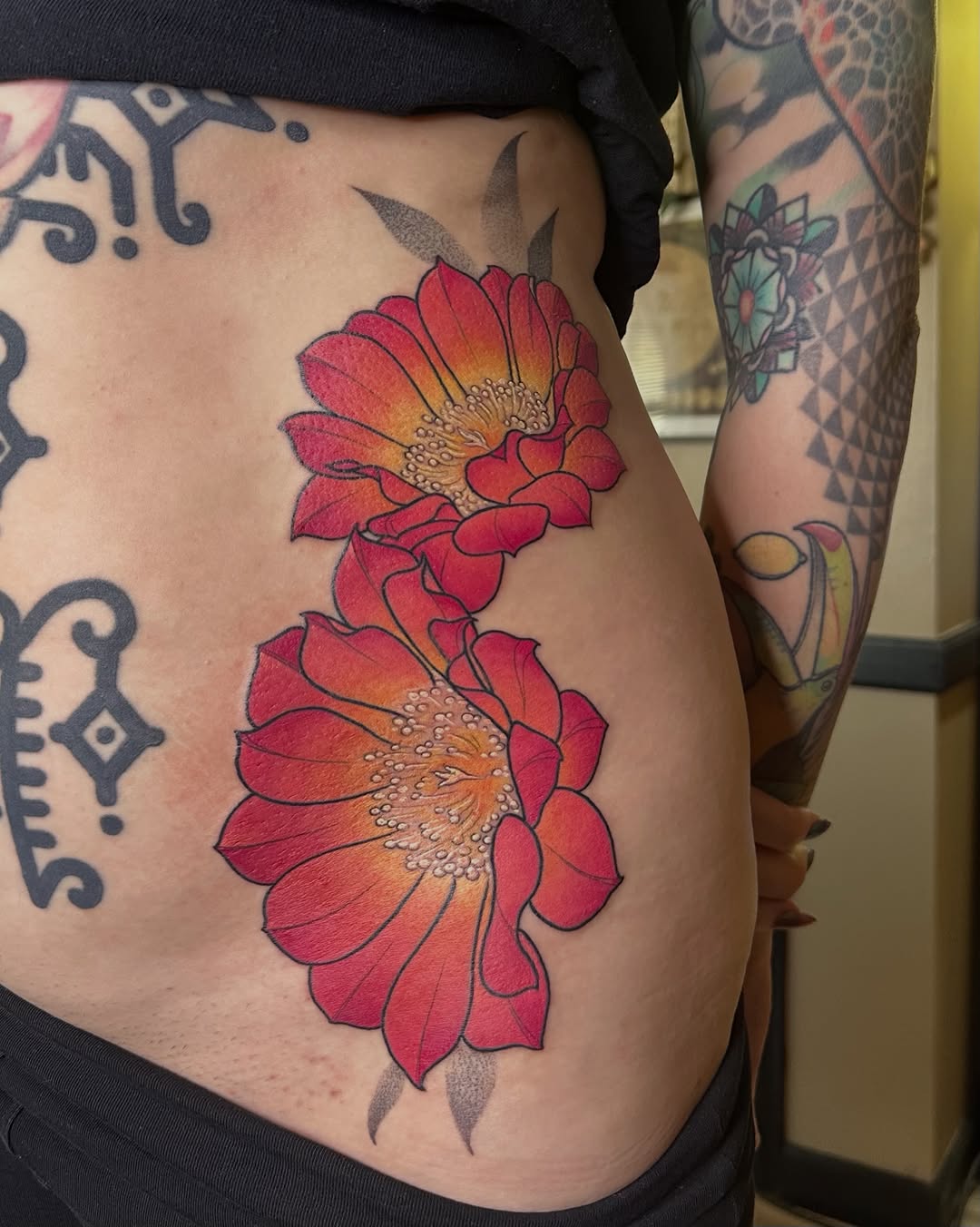 Tattoo by @treehuggertattoos — illustrative, realism