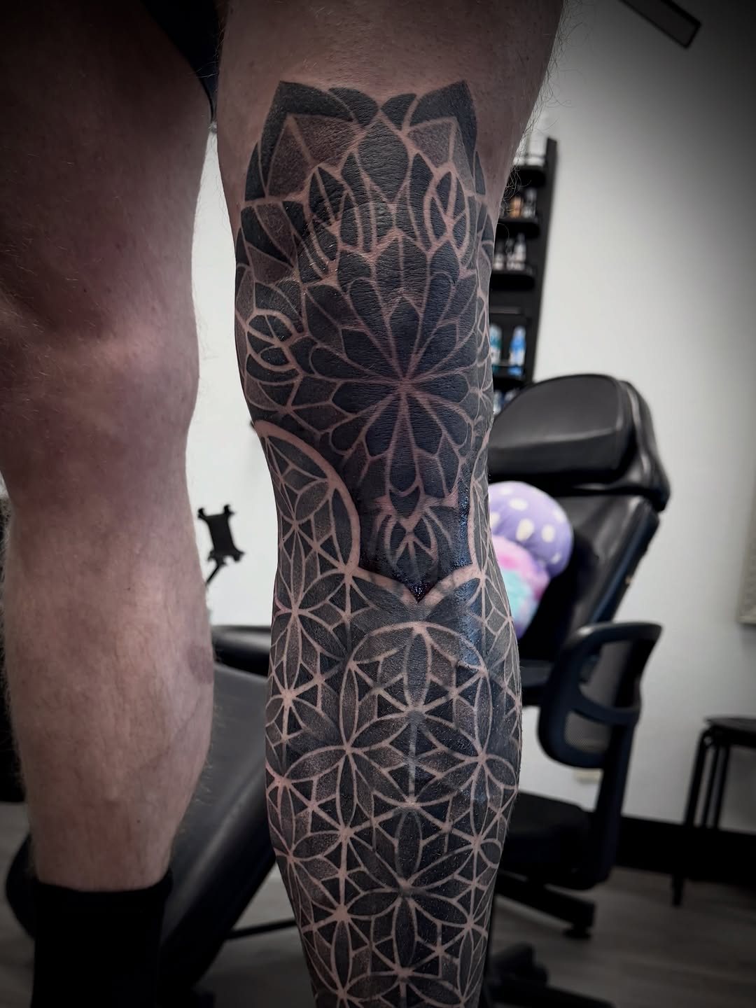 Tattoo by @jc_tats โ geometric, blackwork