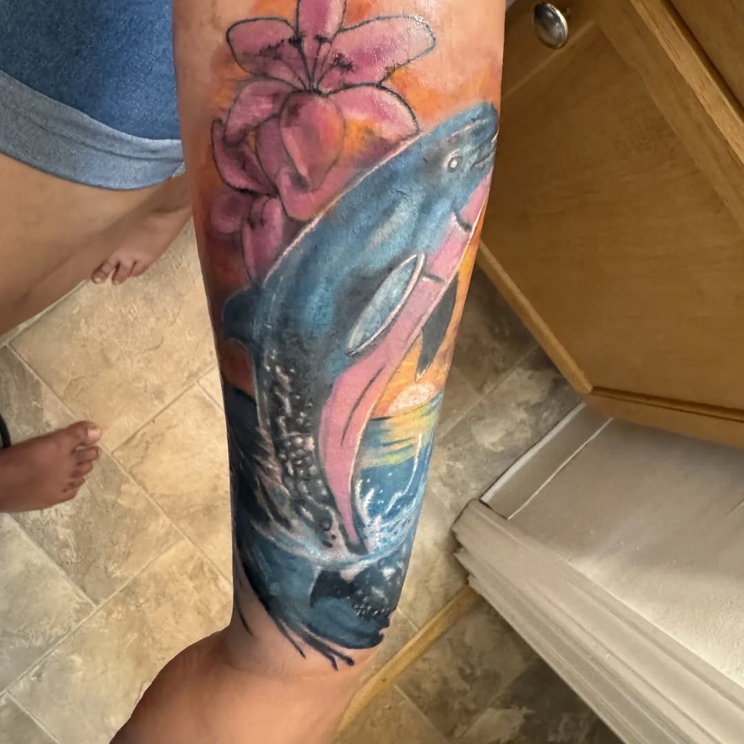 Tattoo by @typhoid_misty — new_school