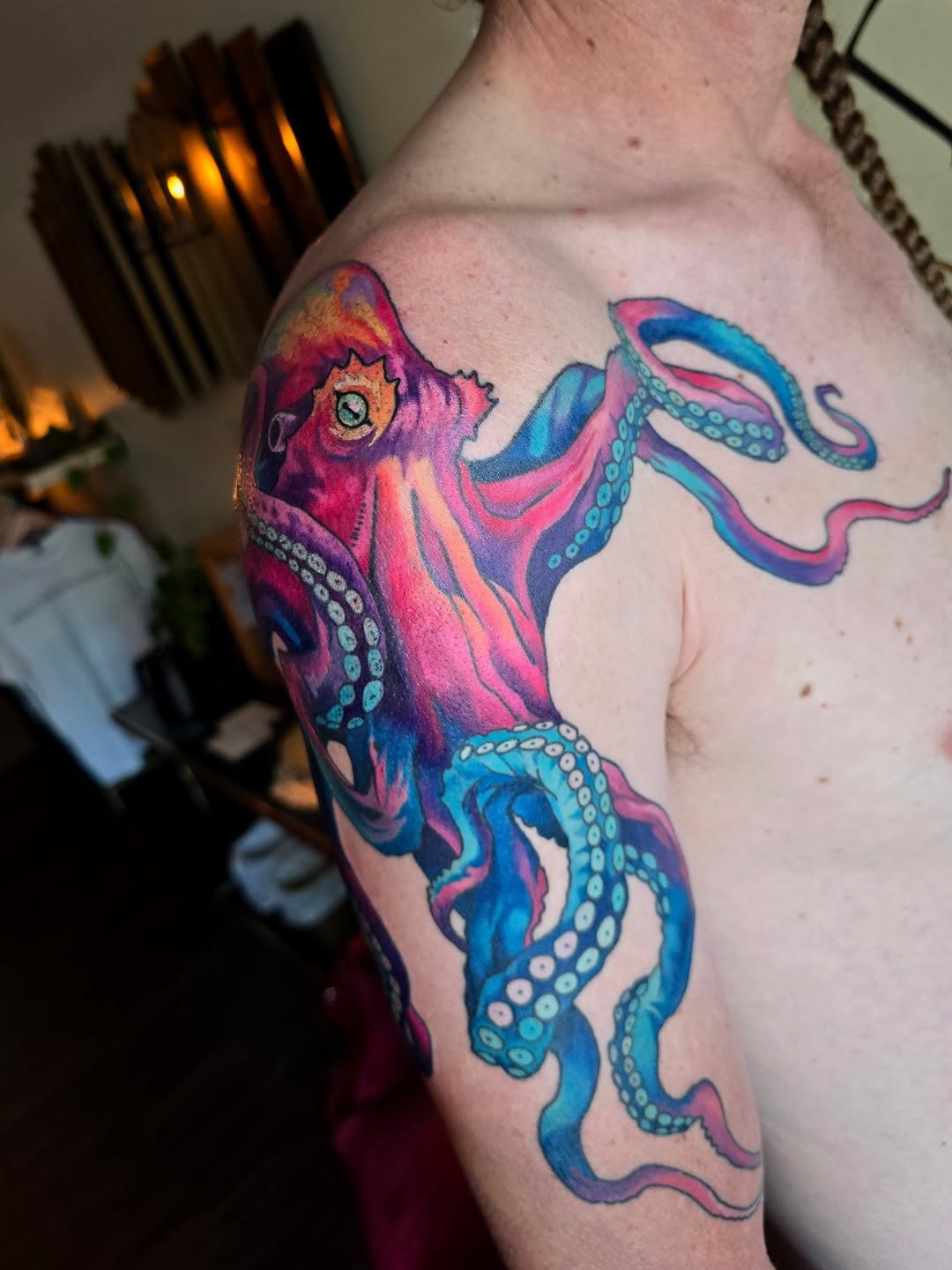 Tattoo by @makluvintattoos — realism, watercolor