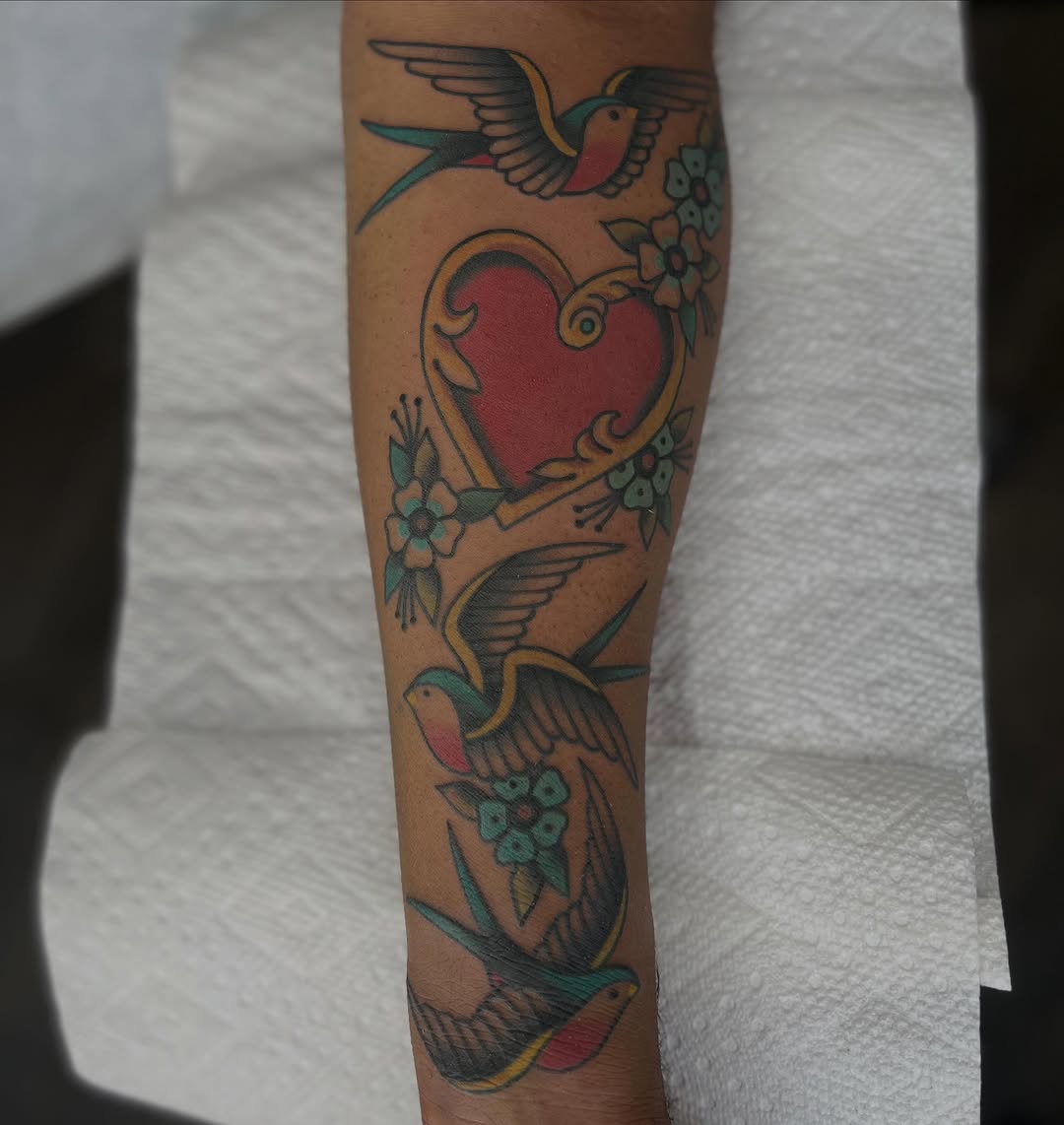 Tattoo by @m_montoya — american_traditional, illustrative