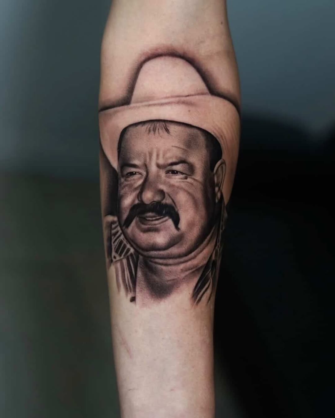 Tattoo by @smileyartla — realism, black_and_grey