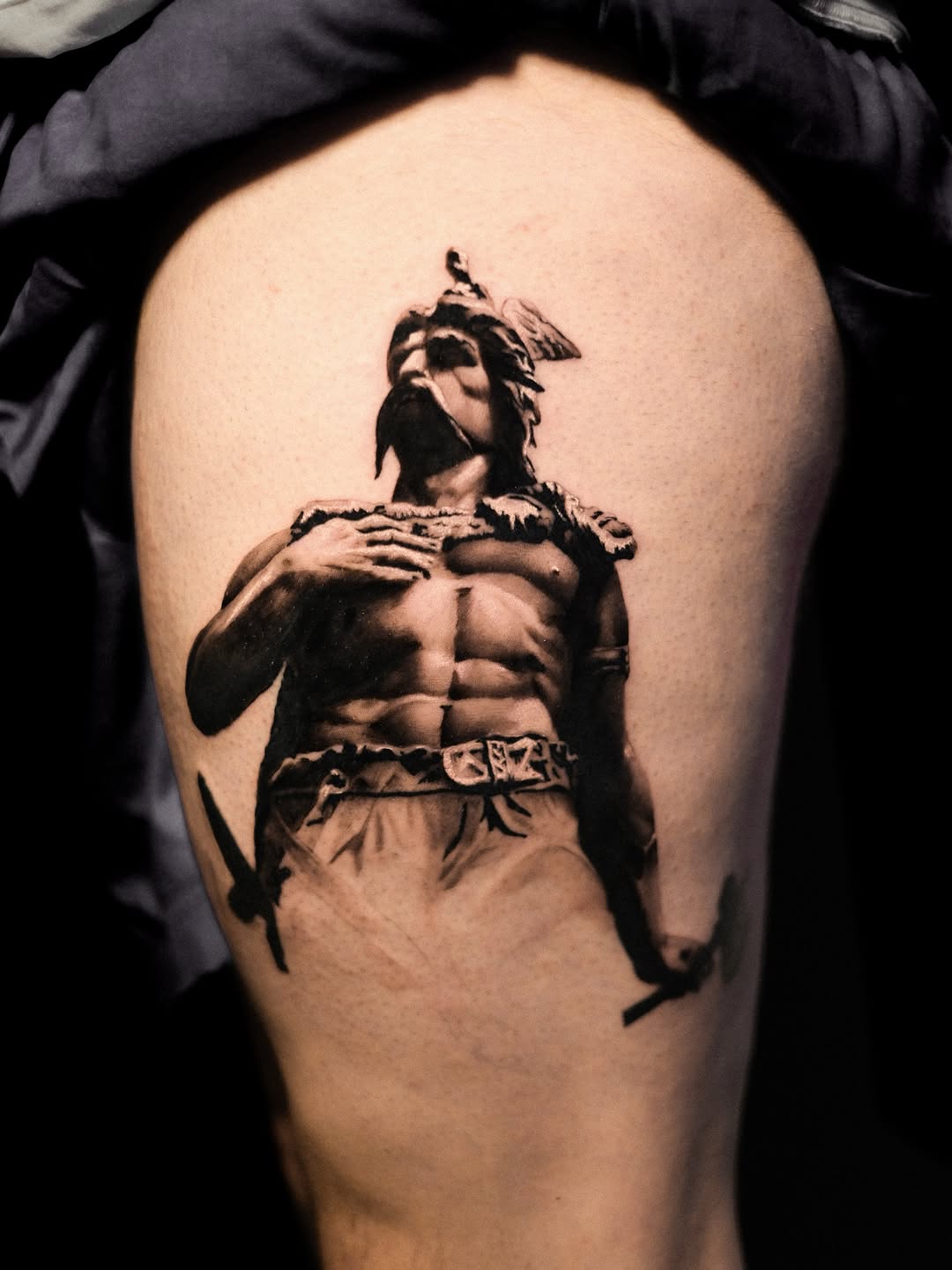 Tattoo by @stadnyque โ realism, black_and_grey