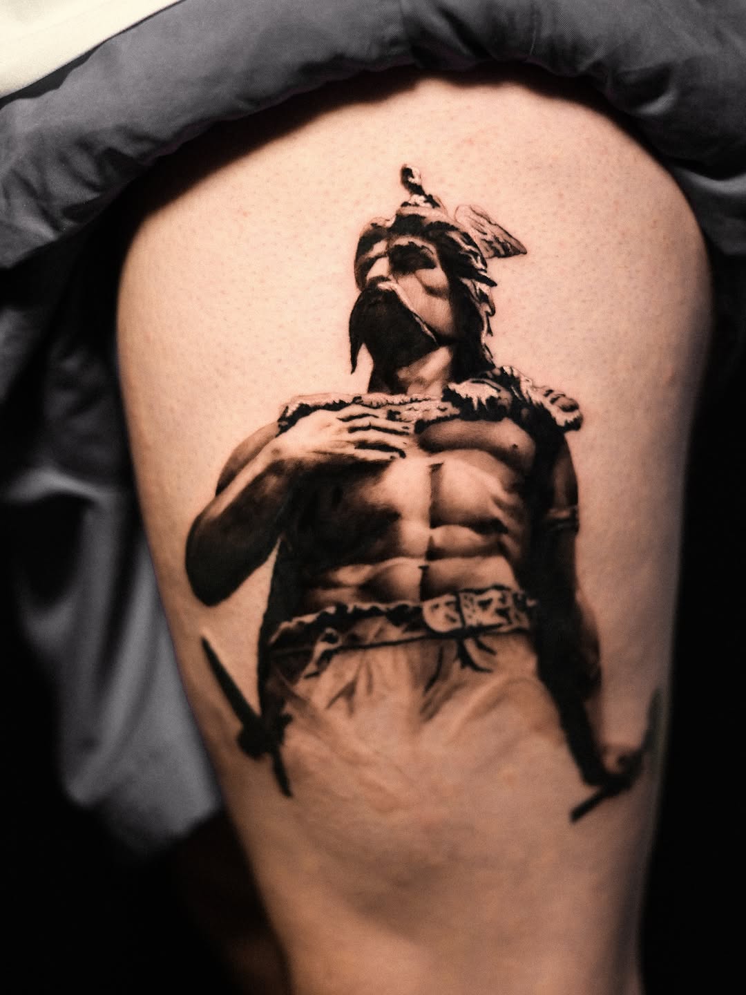 Tattoo by @stadnyque โ realism, black_and_grey