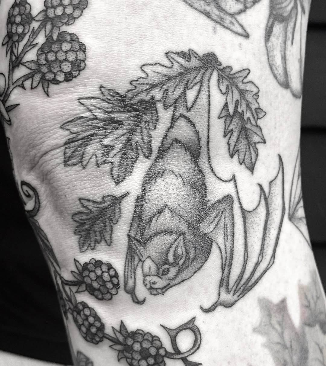 Tattoo by @breezytucker — black_and_grey