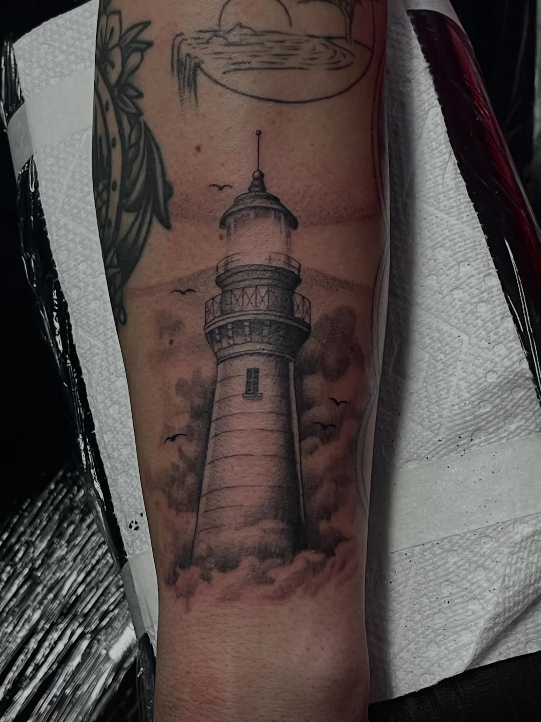 Tattoo by @thinkinkjr — realism, black_and_grey