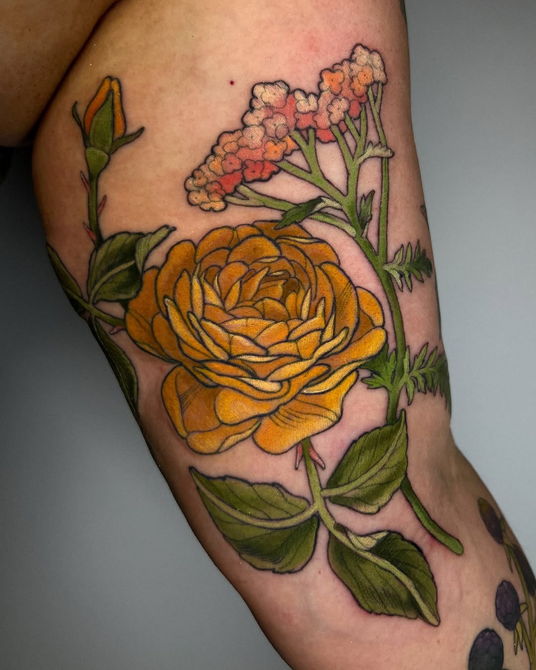 Tattoo by @moss.goblin — realism, fine_line