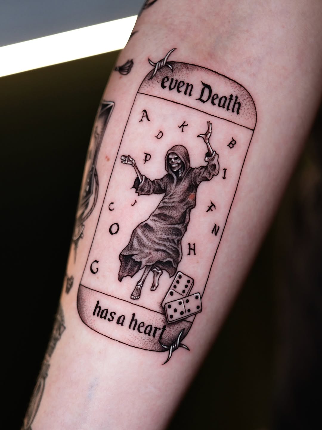 Tattoo by @ivy.k.tattoos โ black_and_grey