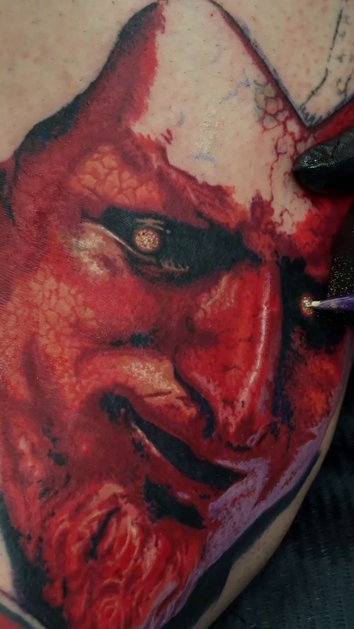Tattoo by @nikolaymertsalov — realism, dark_realism