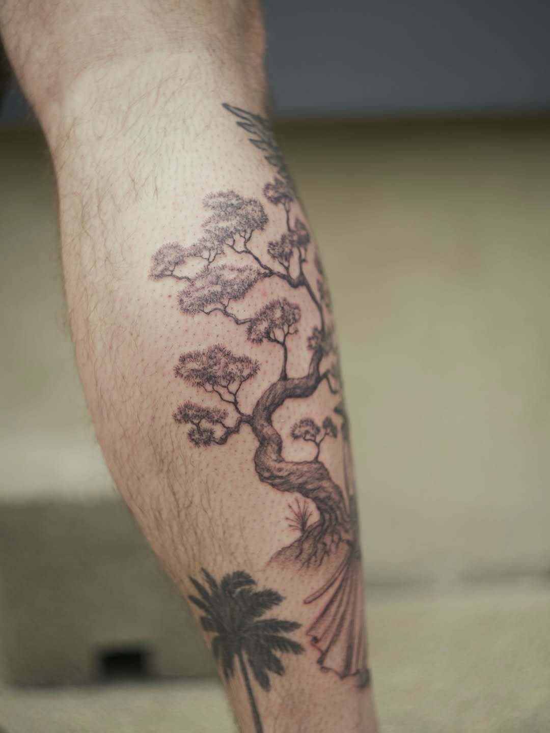 Tattoo by @kevinrotramel — dotwork