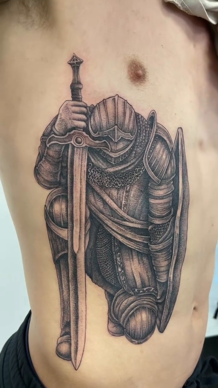 Tattoo by @mieshastattoos — black_and_grey, realism