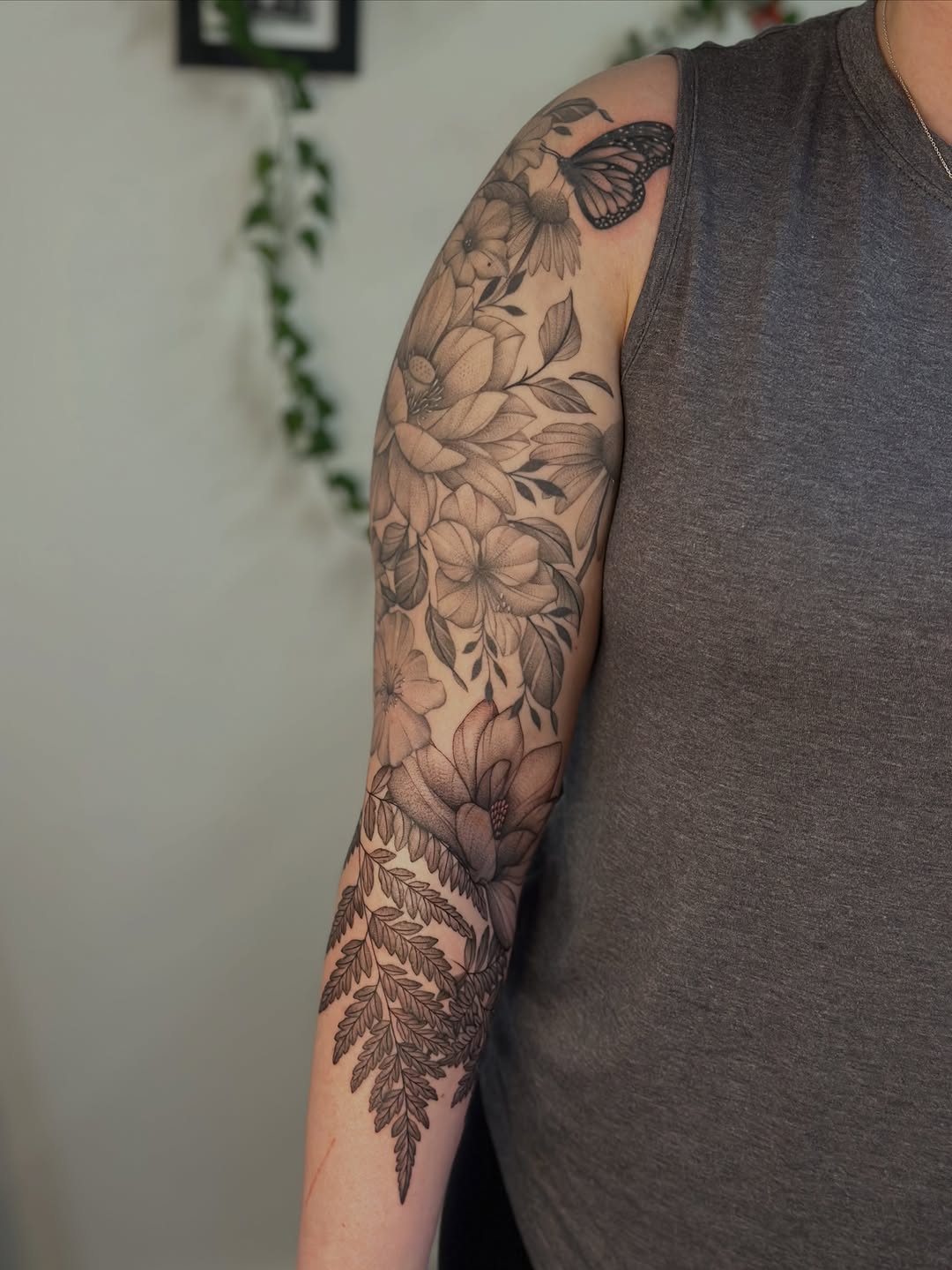 Tattoo by @vreevestattoo — black_and_grey, realism