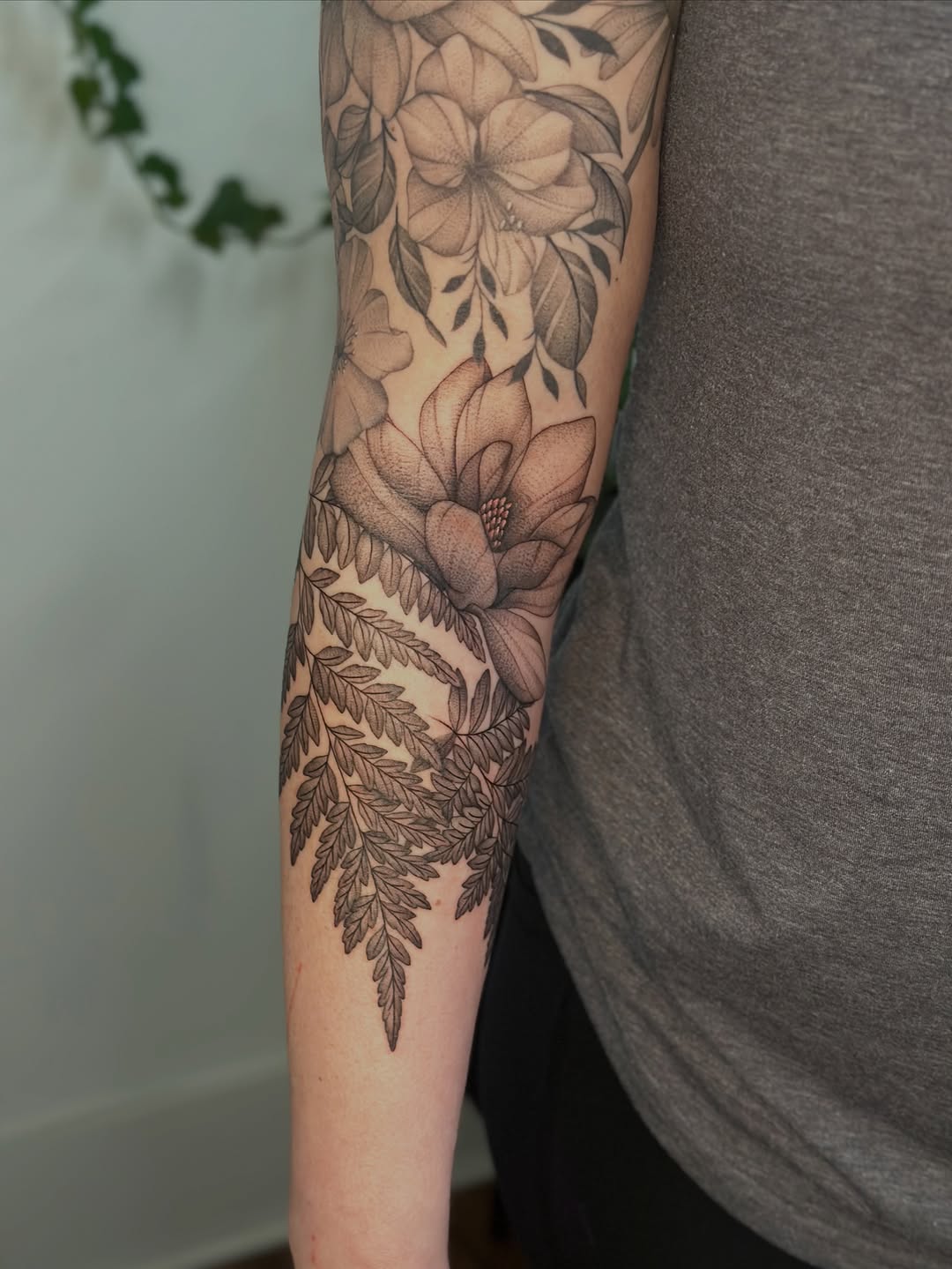 Tattoo by @vreevestattoo — black_and_grey, realism