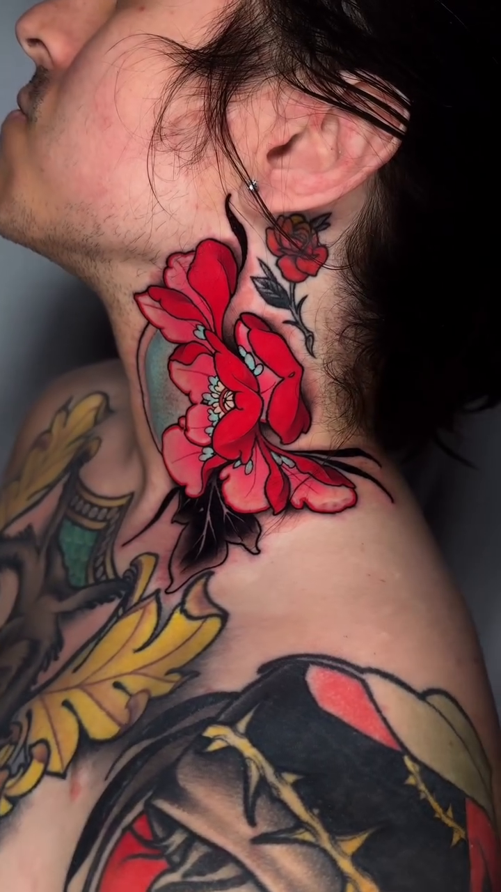 Tattoo by @travisbrown918 — neo_traditional, japanese_irezumi