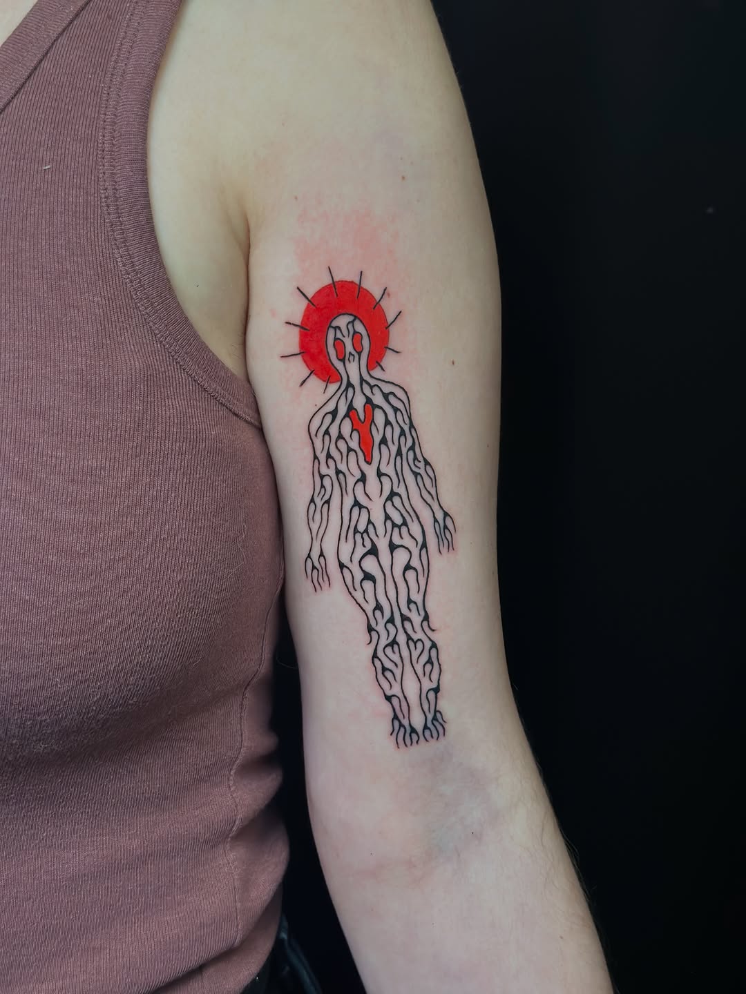 Tattoo by @tyylerbydesign — trash_polka