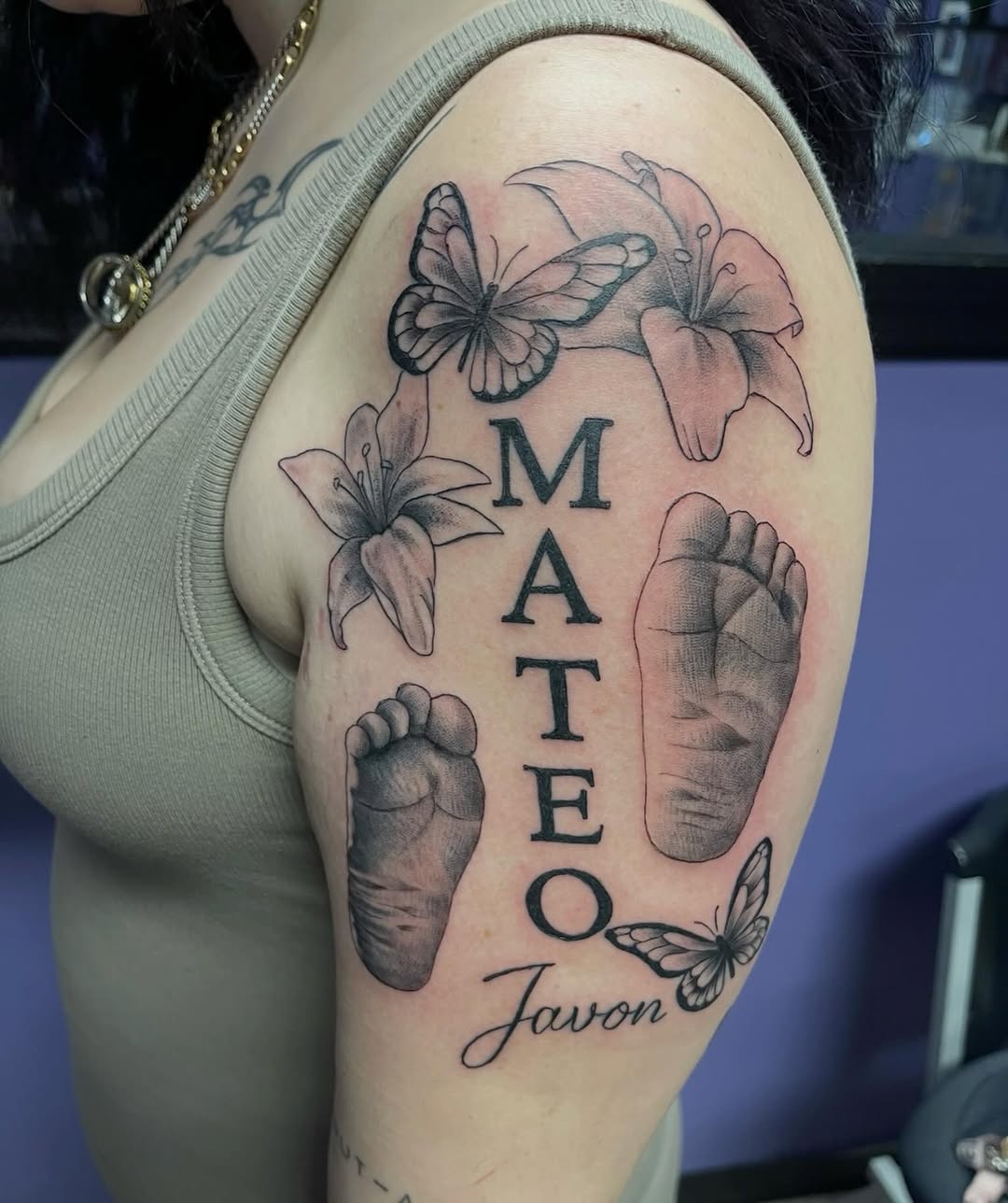 Tattoo by @inkbymark904 — black_and_grey