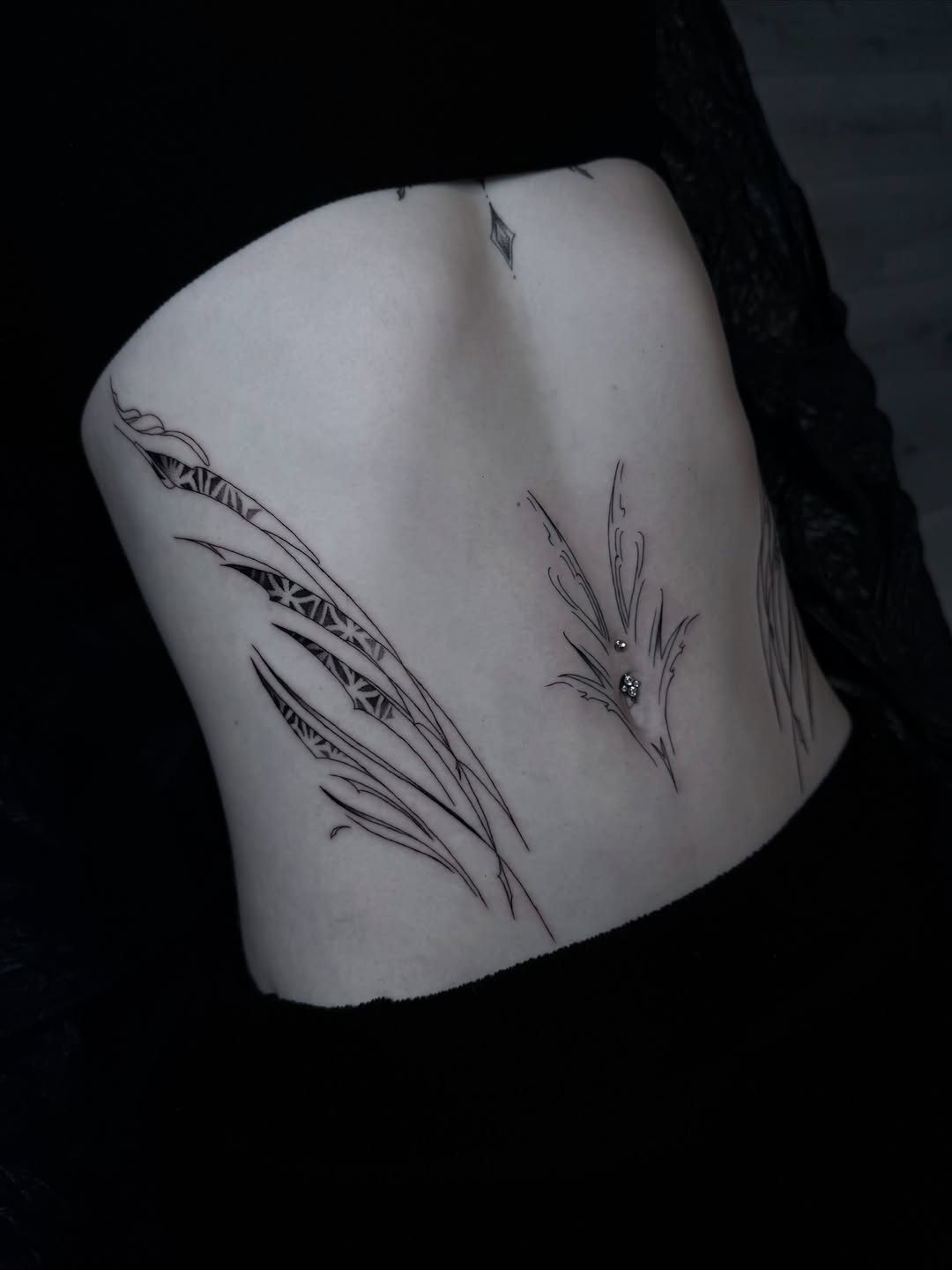 Tattoo by @kiseleva.tattoo — fine_line, ornamental