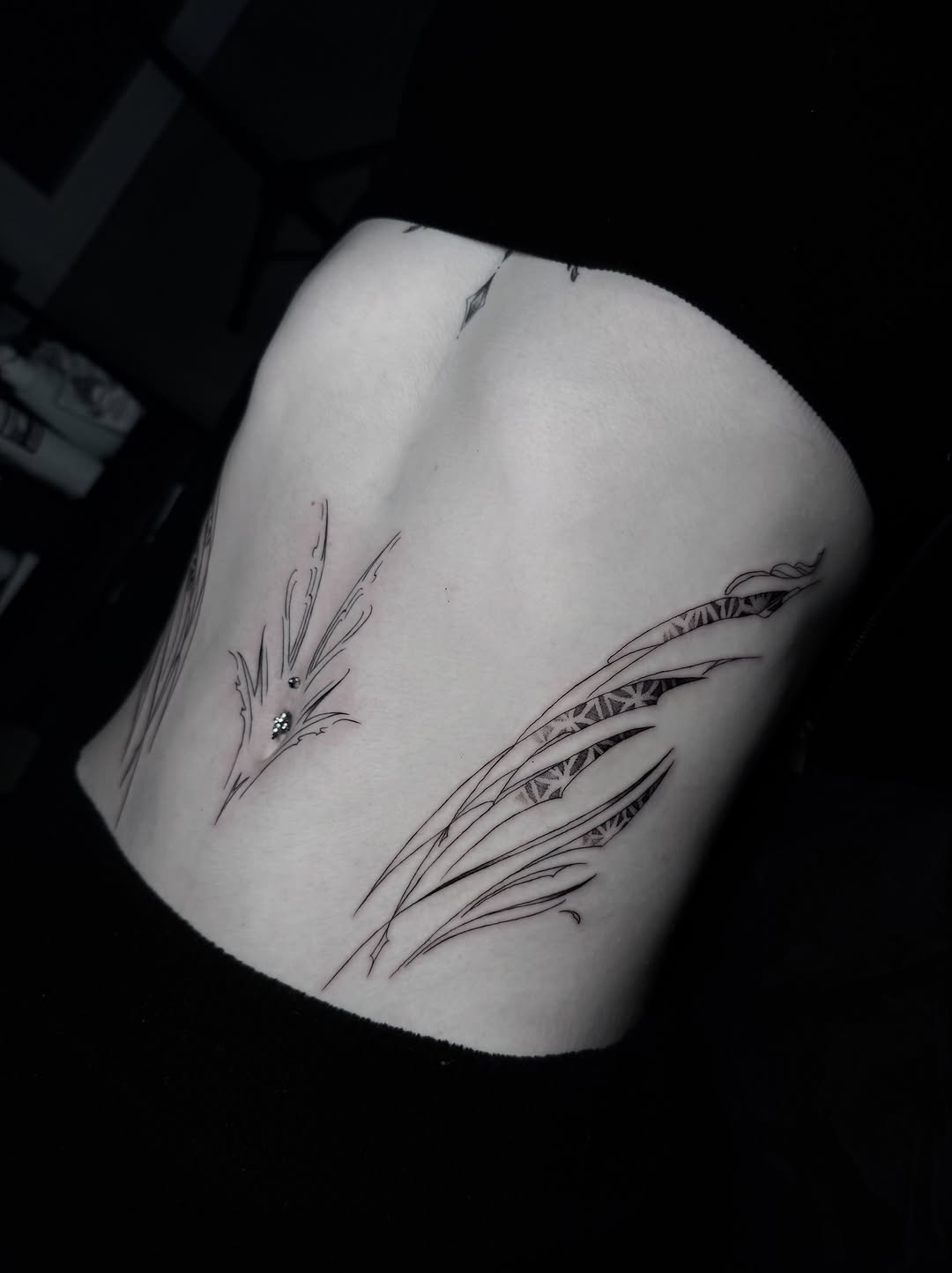 Tattoo by @kiseleva.tattoo — fine_line, ornamental
