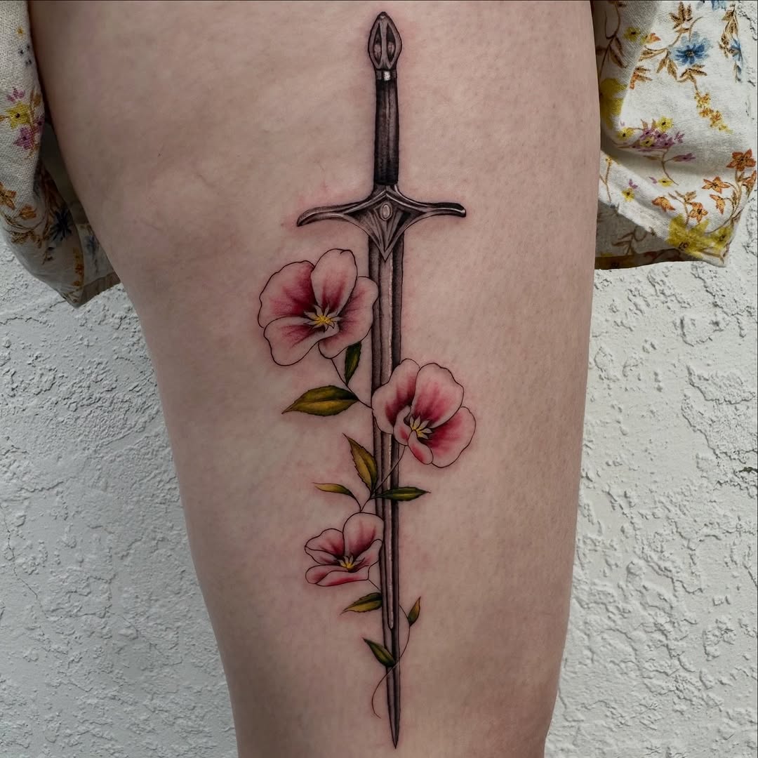 Tattoo by @jaredsharp.ink — fine_line, realism