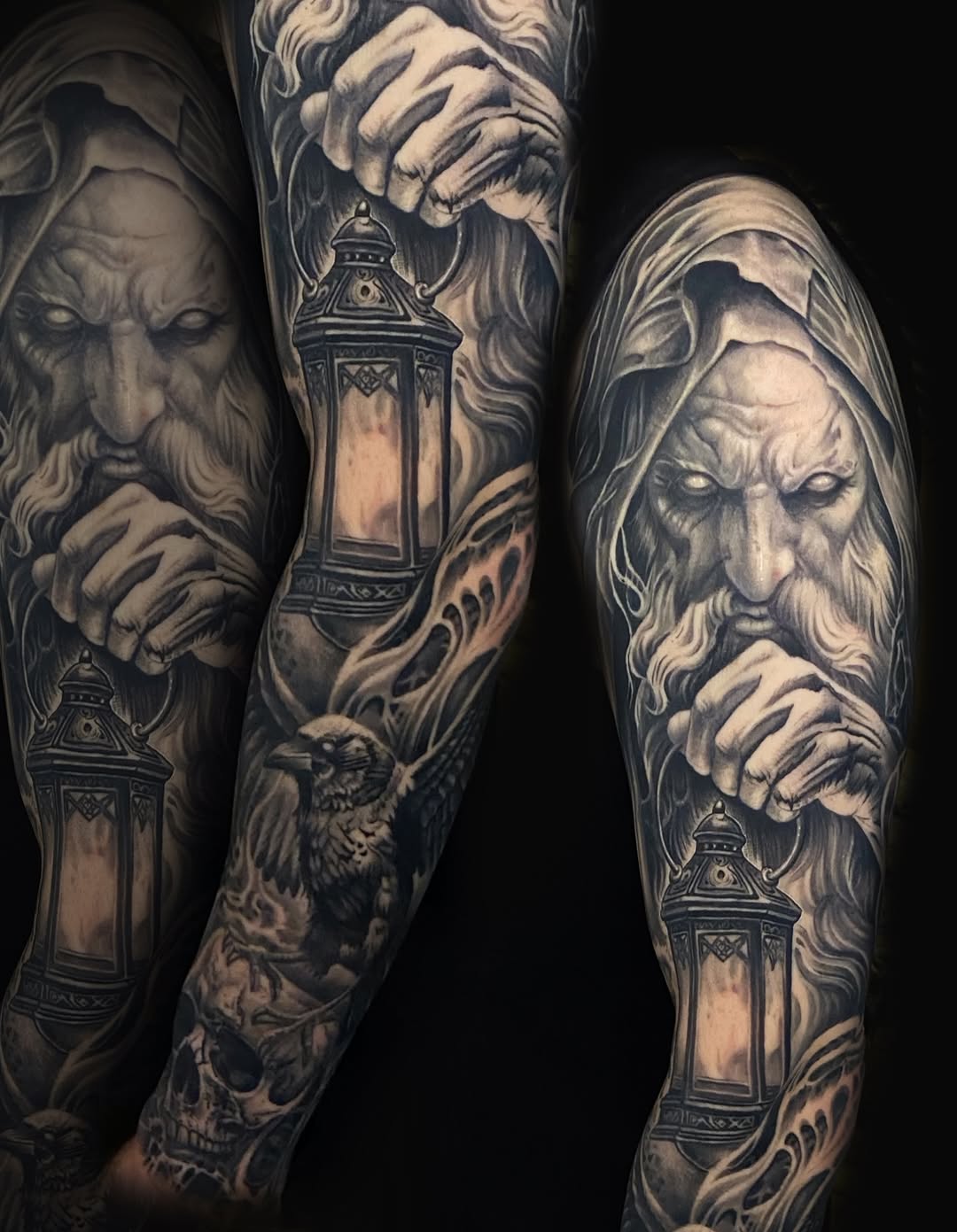 Tattoo by @davenazgul — realism, black_and_grey