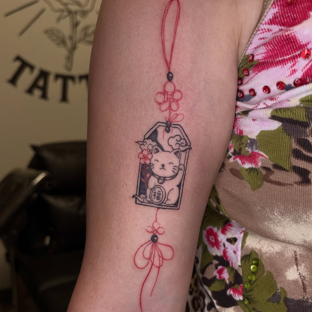Tattoo by @love222tattoo — illustrative, fine_line