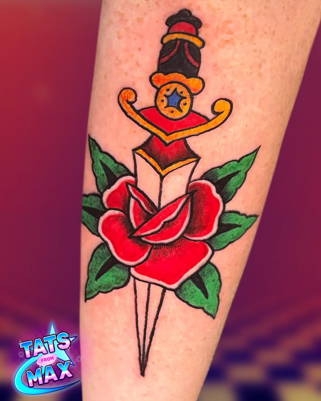 Tattoo by @tatsfrommax โ american_traditional