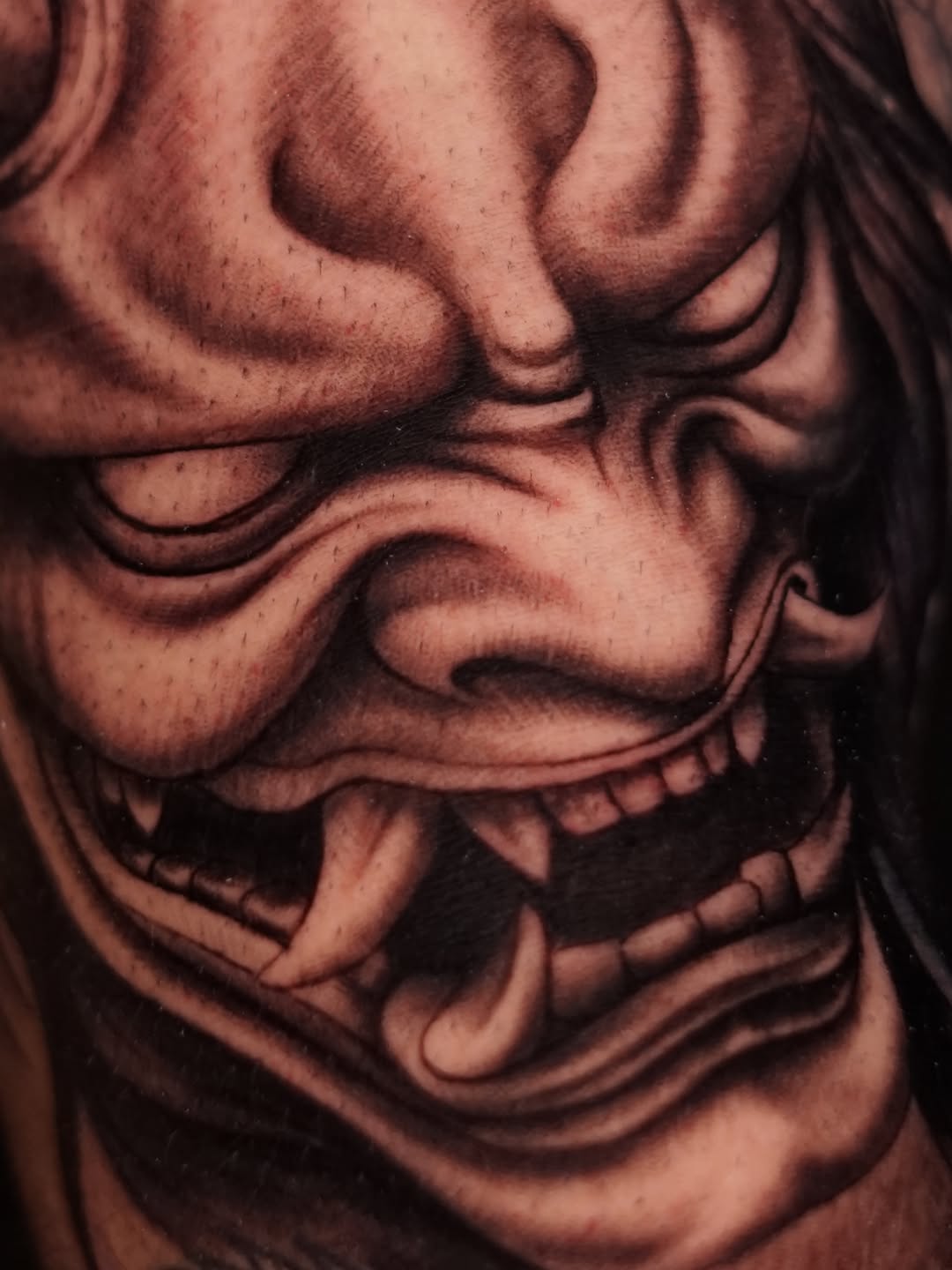 Tattoo by @chrisraymyerstats β realism, black_and_grey