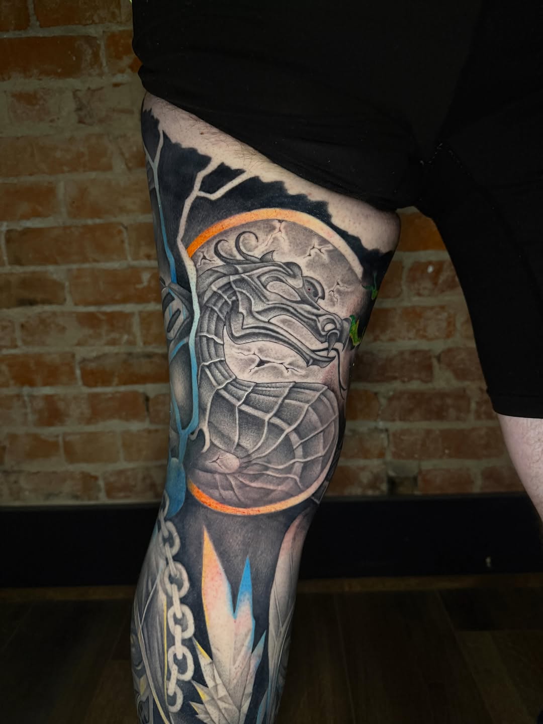 Tattoo by @tattoosbytsteck — black_and_grey, illustrative