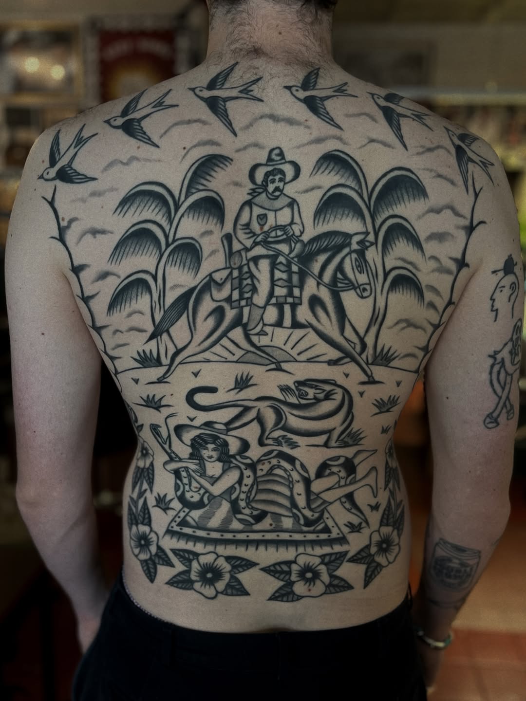 Tattoo by @ezzybones — american_traditional