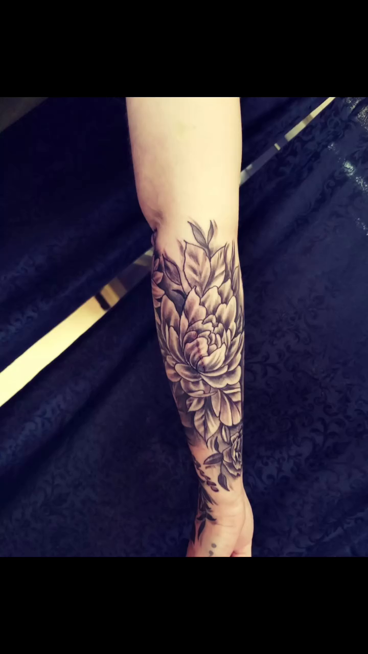 Tattoo by @tattoodennis76 — black_and_grey