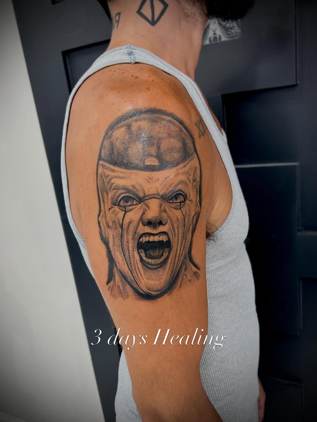Tattoo by @antiart.inkz — black_and_grey, realism