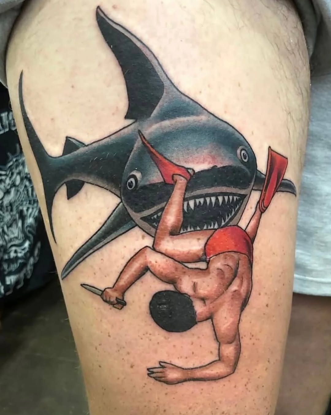 Tattoo by @tattoosbylevi — american_traditional, illustrative
