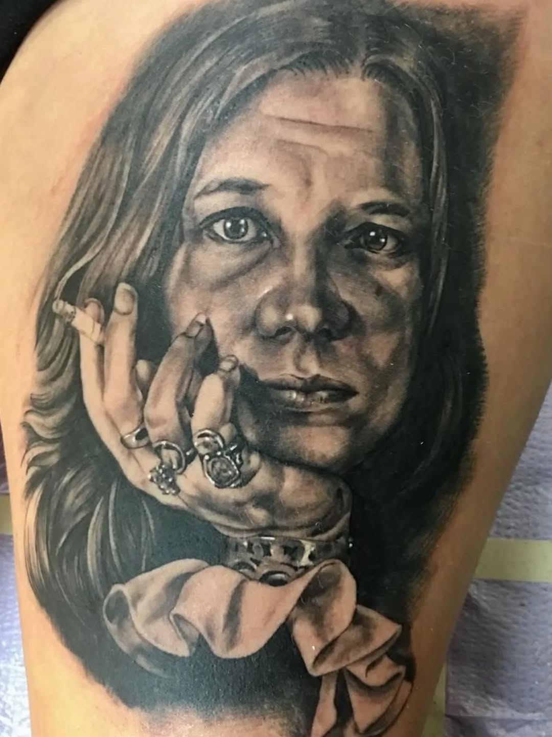 Tattoo by @tattoosbylevi — realism, black_and_grey