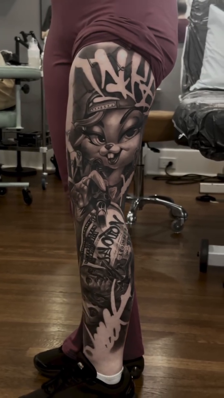 Tattoo by @alisalehtattoos β black_and_grey, realism