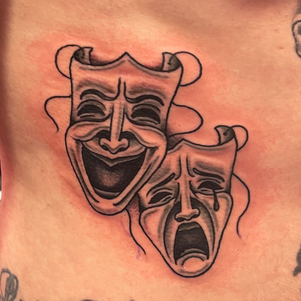 Tattoo by @dannydoestattoos — black_and_grey