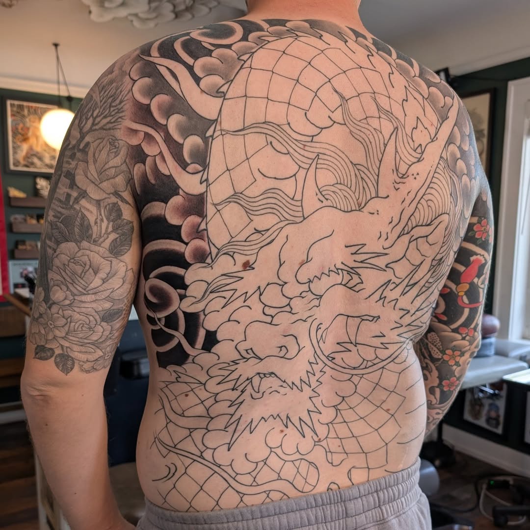 Tattoo by @bryankachel — japanese_irezumi, blackwork