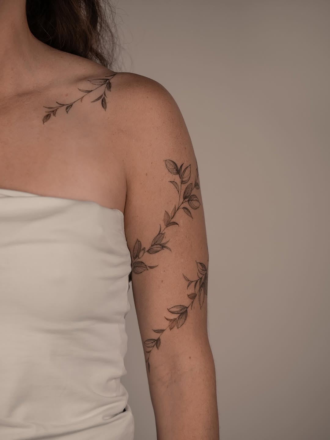 Tattoo by @shekhme โ fine_line, black_and_grey